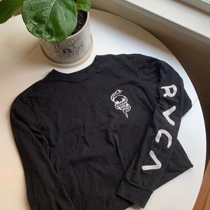 Andrew Pommier x RVCA snake graphic Long sleeve